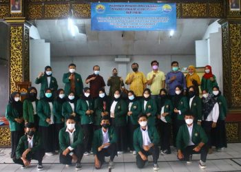 Pelantikan Hima PS-PBSI Unbari, Dekan FKIP : Di Tengah Pandemi Mahasiswa Harus Tetap Semangat Berkegiatan