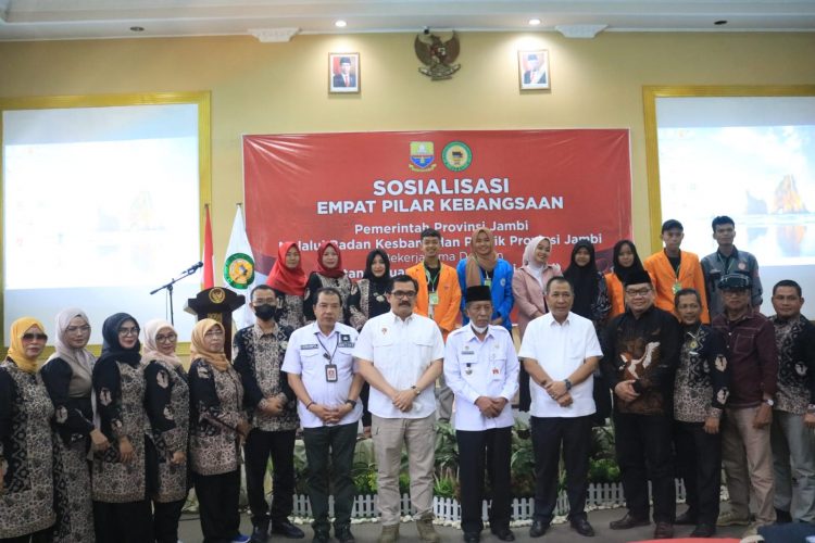 IKBJ Bersama Pemerintah Provinsi Jambi Gelar Sosialisasi Empar Pilar Kebangsaan