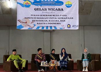 Gelar Wicara, Hima PBSI Tegaskan Peran Pemuda Pada Bonus Demografi Dalam Memajukan Bahasa Indonesia