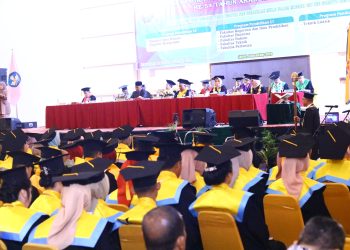 Wisuda Unbari Ke 54, Hasilkan Lulusan Tangguh, Berintegritas dalam Menghadapi Era Disrupsi Digital