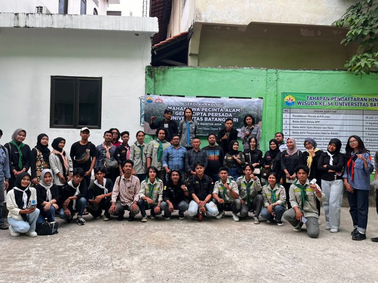 Pentingnya Kesadaran Terhadap Lingkungan, Mapala Gitasada Unbari Gelar Sekolah Ekologi